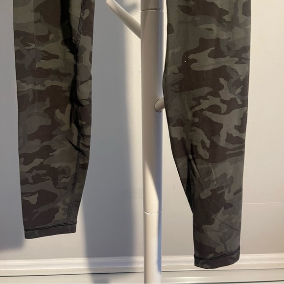 Lululemon Align Pant *Full Length 28" Incognito Camo Multi Gator Green - Picture 5 of 10